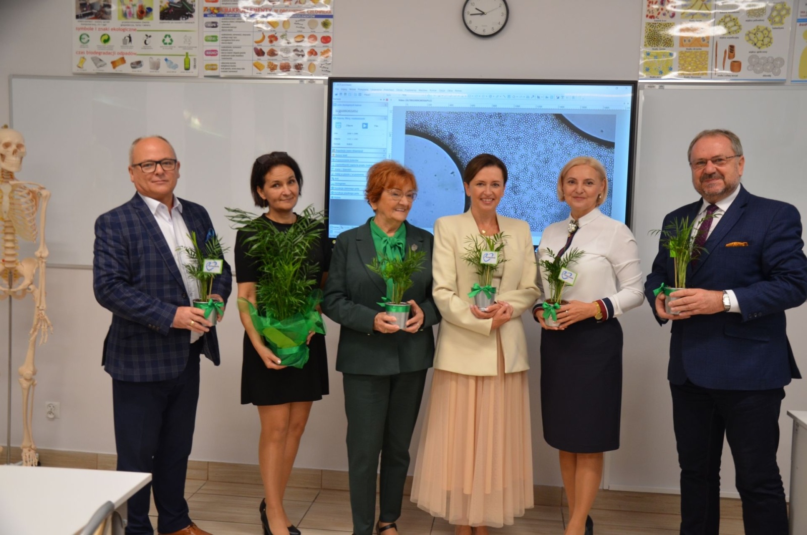 Zdjęcie w galerii na portalu naszwodzislaw.com: W wodzisławskim Ekonomiku powstał EKOBiom wiadomości z regionu