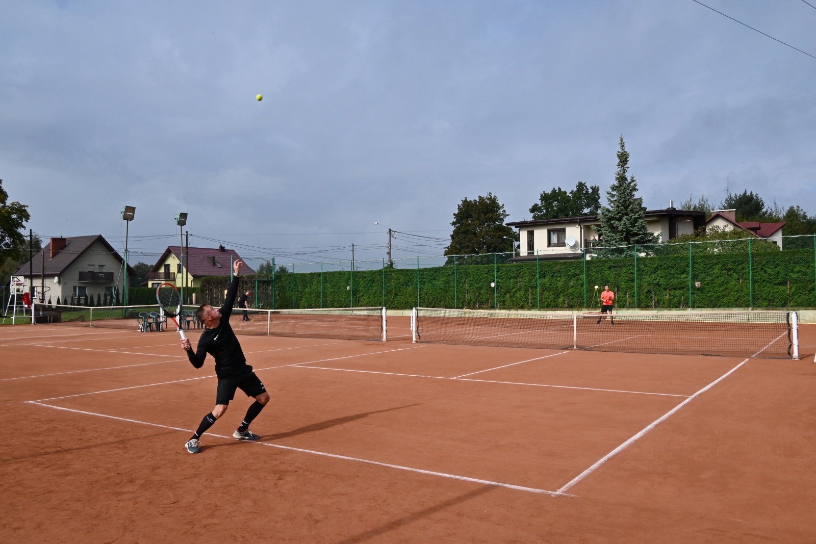 Zdjęcie w galerii na portalu naszwodzislaw.com: Tenis ziemny. Strażacy rywalizowali o puchar komendanta wojewódzkiego wiadomości z regionu