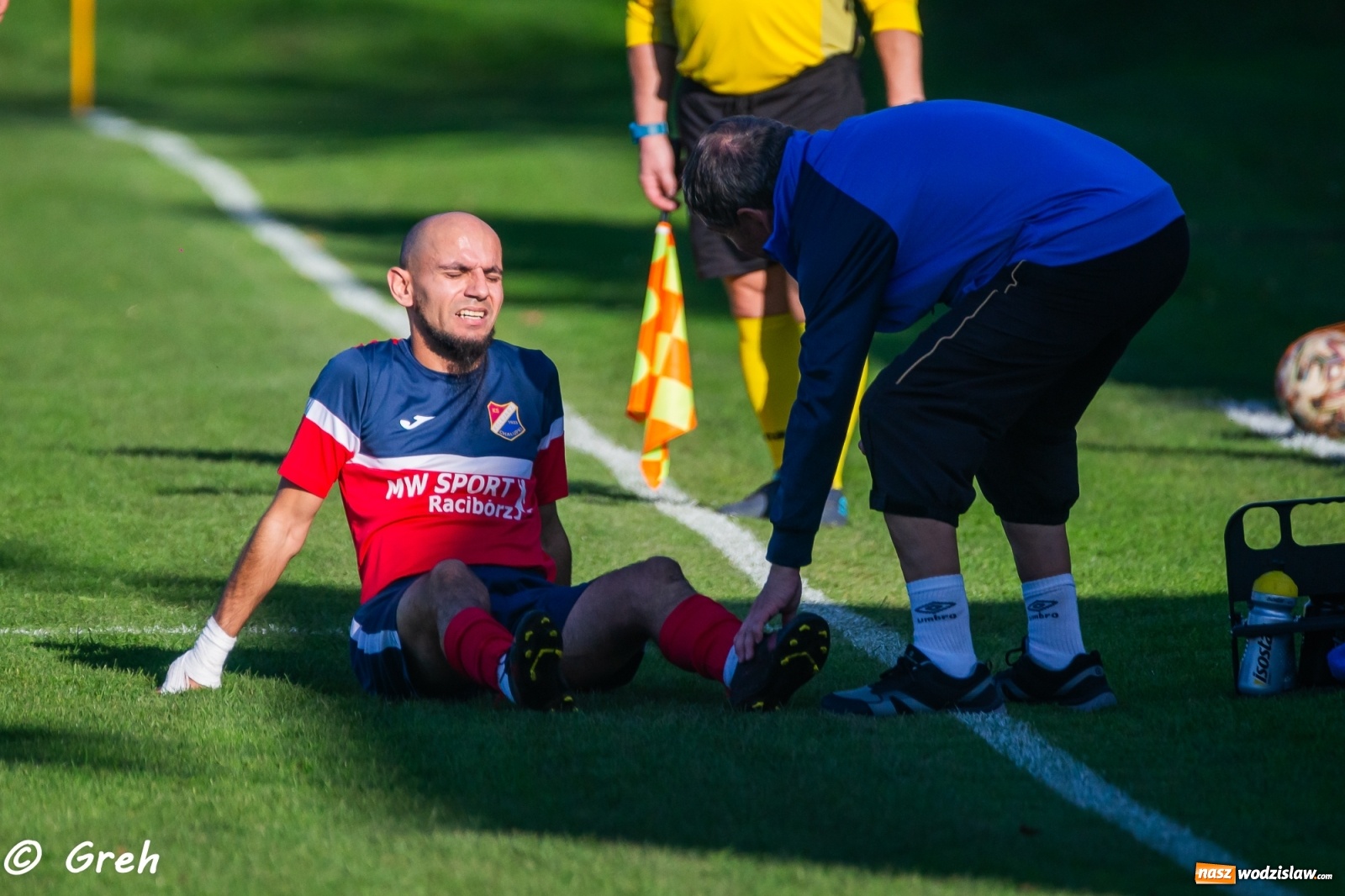 Zdjęcie w galerii na portalu naszwodzislaw.com: Wyrównany bój Kolejarza i Rozwoju zakończony podziałem punktów [FOTO] wiadomości z regionu