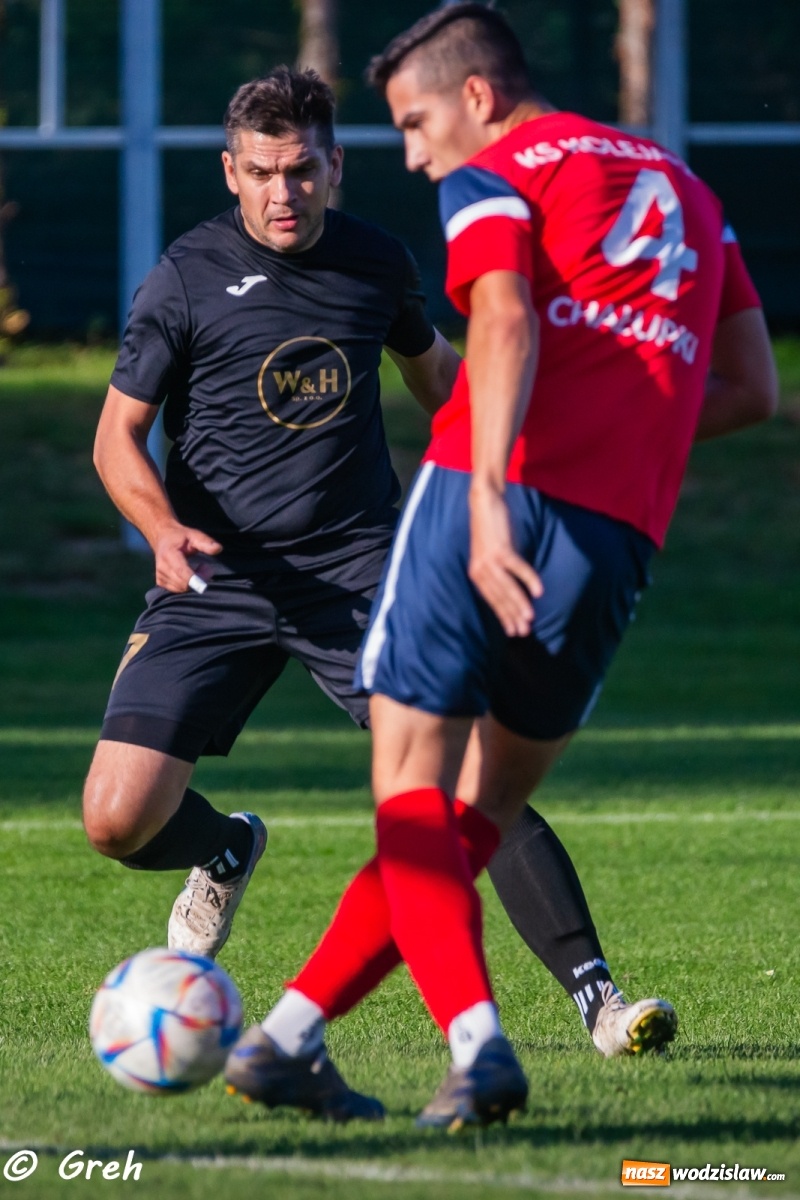 Zdjęcie w galerii na portalu naszwodzislaw.com: Wyrównany bój Kolejarza i Rozwoju zakończony podziałem punktów [FOTO] wiadomości z regionu