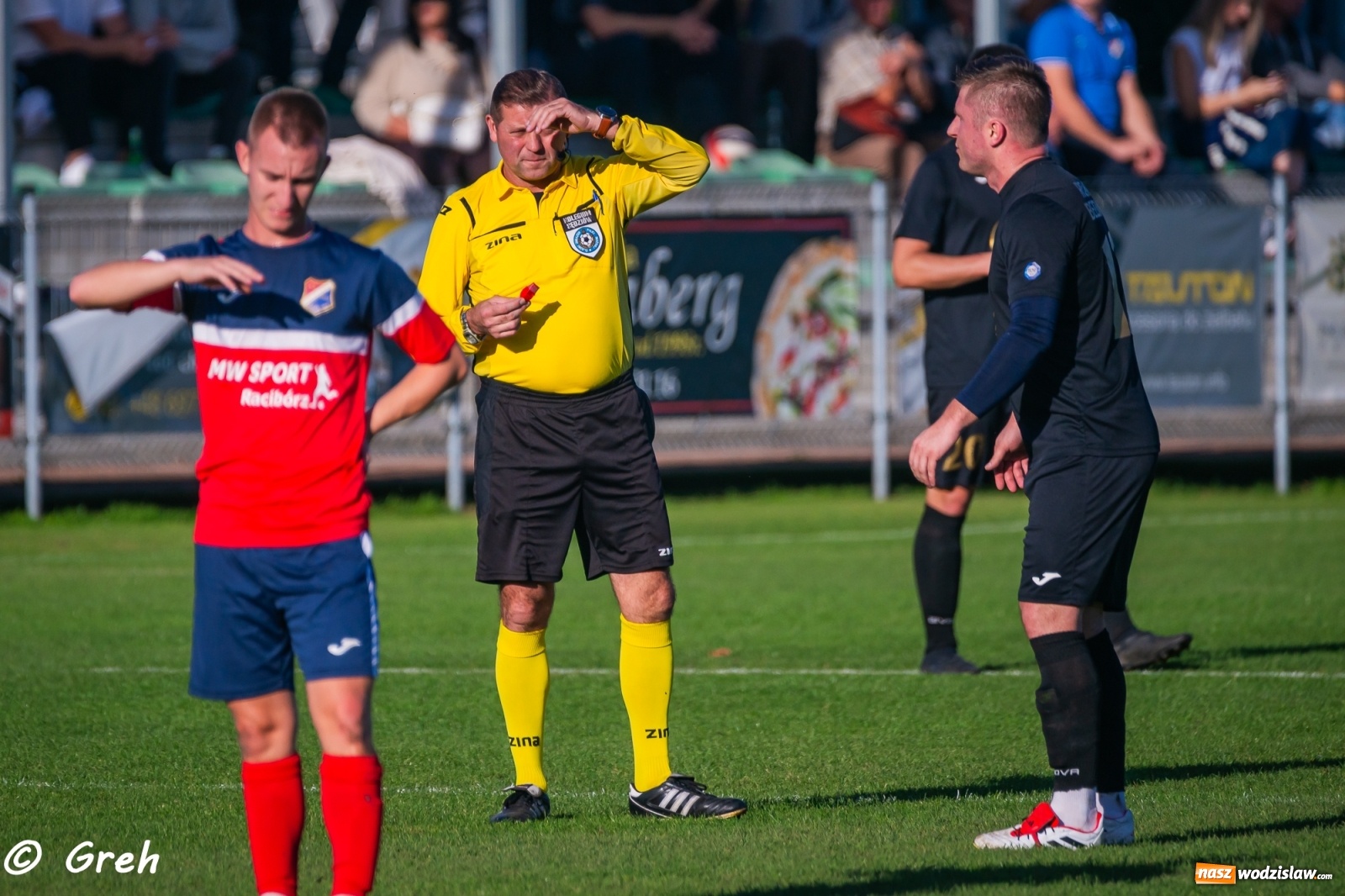 Zdjęcie w galerii na portalu naszwodzislaw.com: Wyrównany bój Kolejarza i Rozwoju zakończony podziałem punktów [FOTO] wiadomości z regionu