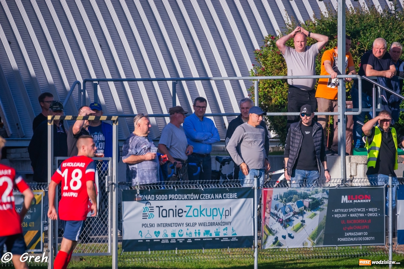 Zdjęcie w galerii na portalu naszwodzislaw.com: Wyrównany bój Kolejarza i Rozwoju zakończony podziałem punktów [FOTO] wiadomości z regionu