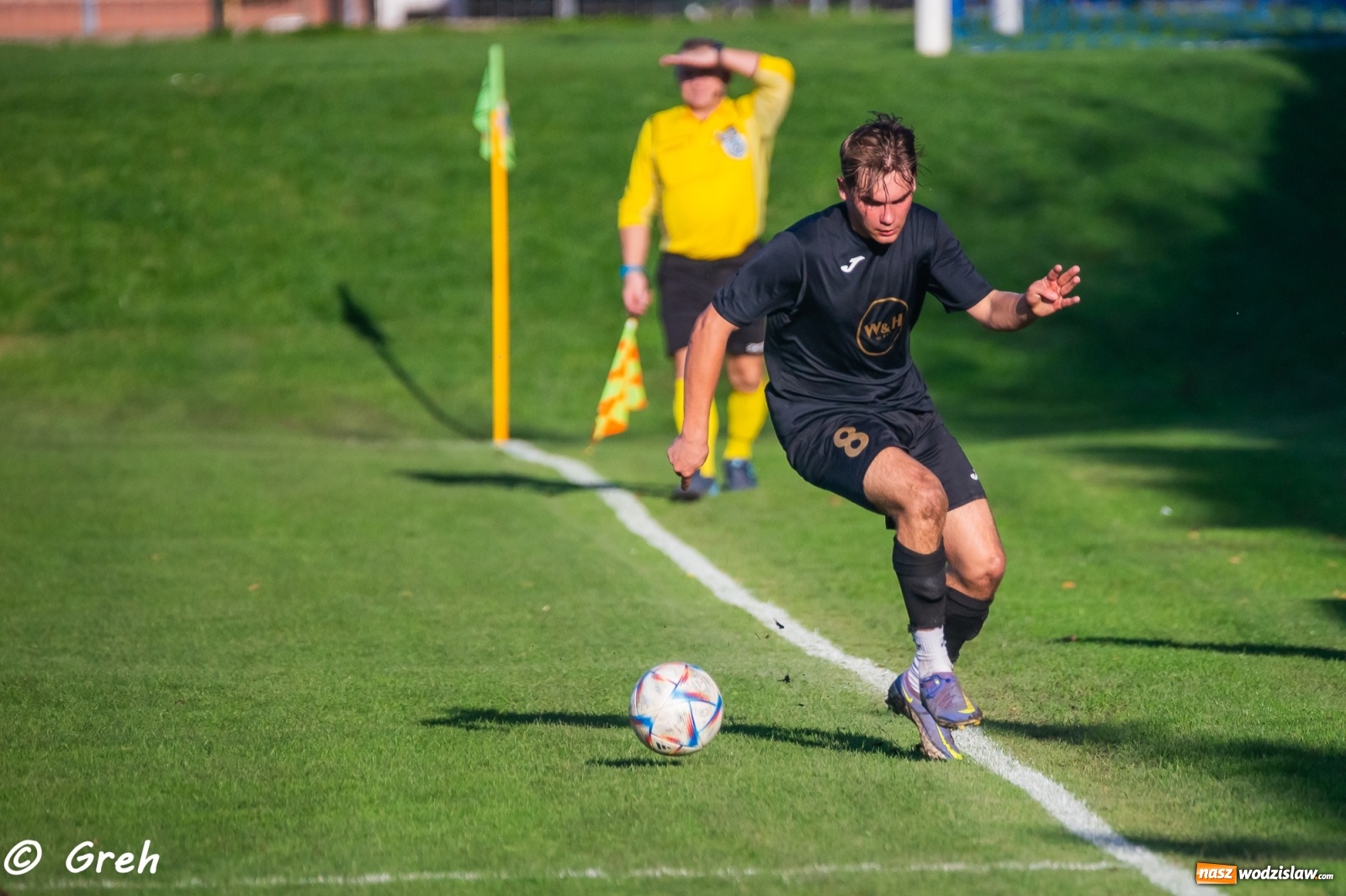 Zdjęcie w galerii na portalu naszwodzislaw.com: Wyrównany bój Kolejarza i Rozwoju zakończony podziałem punktów [FOTO] wiadomości z regionu