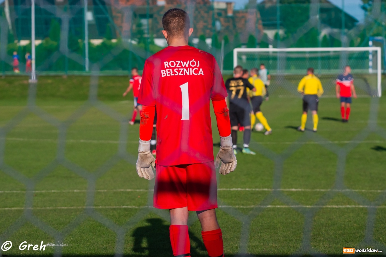 Zdjęcie w galerii na portalu naszwodzislaw.com: Wyrównany bój Kolejarza i Rozwoju zakończony podziałem punktów [FOTO] wiadomości z regionu