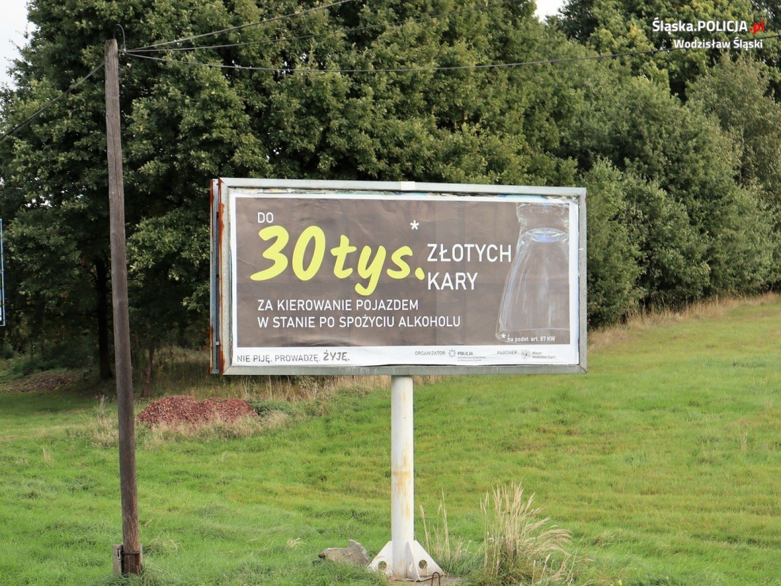Zdjęcie w galerii na portalu naszwodzislaw.com: Nie piję, prowadzę, żyję! Kampania wodzisławskiej policji wiadomości z regionu