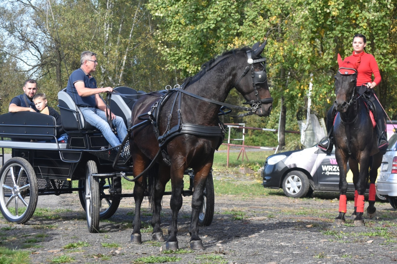 Zdjęcie w galerii na portalu naszwodzislaw.com: Pogonią za lisem zakończyli sezon jeździecki wiadomości z regionu