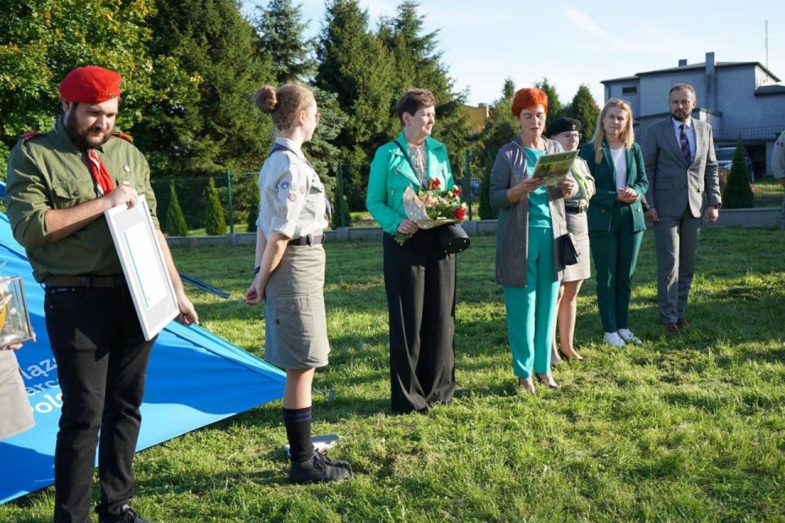 Zdjęcie w galerii na portalu naszwodzislaw.com: Stulecie harcerstwa w Rydułtowach wiadomości z regionu