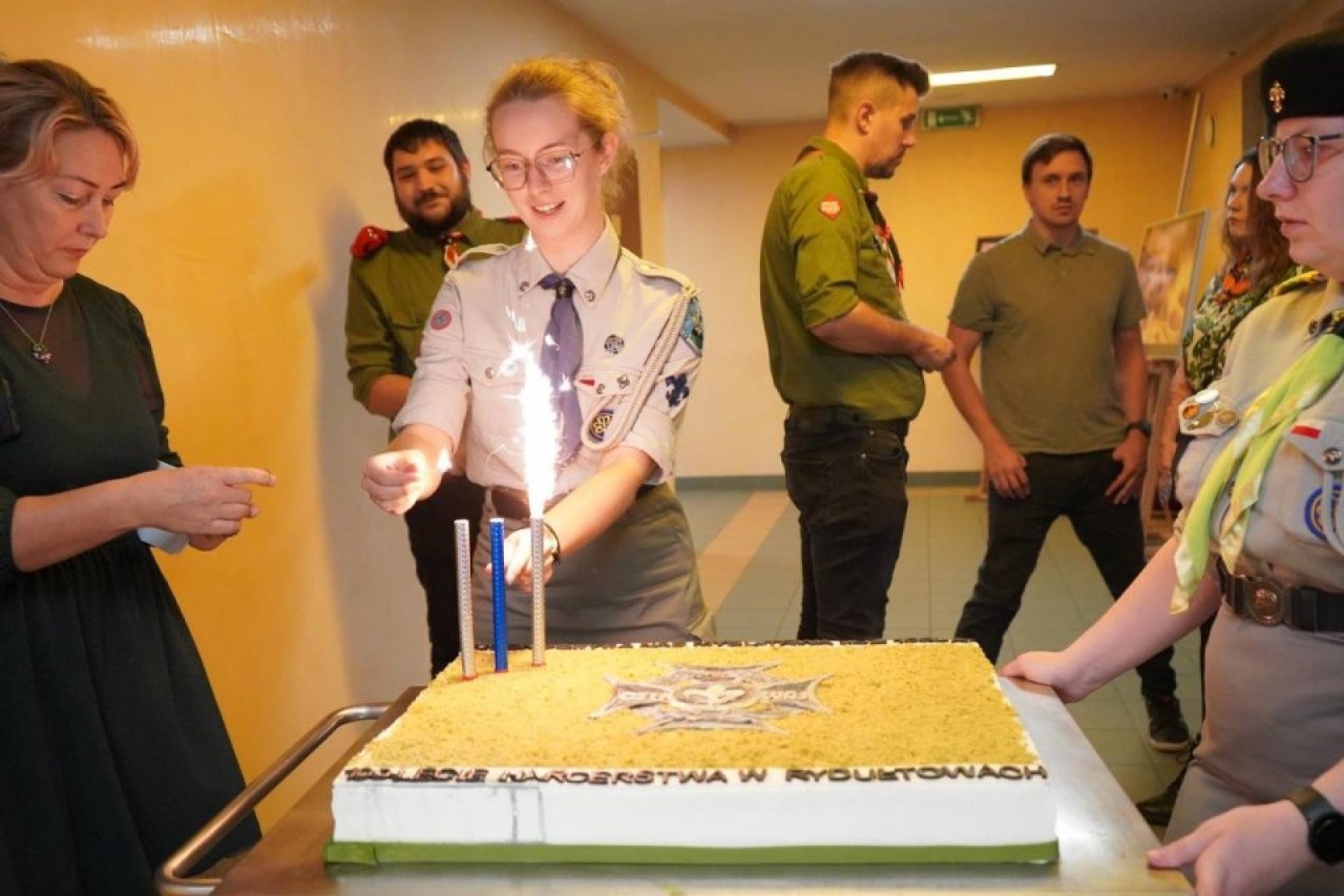 Zdjęcie w galerii na portalu naszwodzislaw.com: Stulecie harcerstwa w Rydułtowach wiadomości z regionu