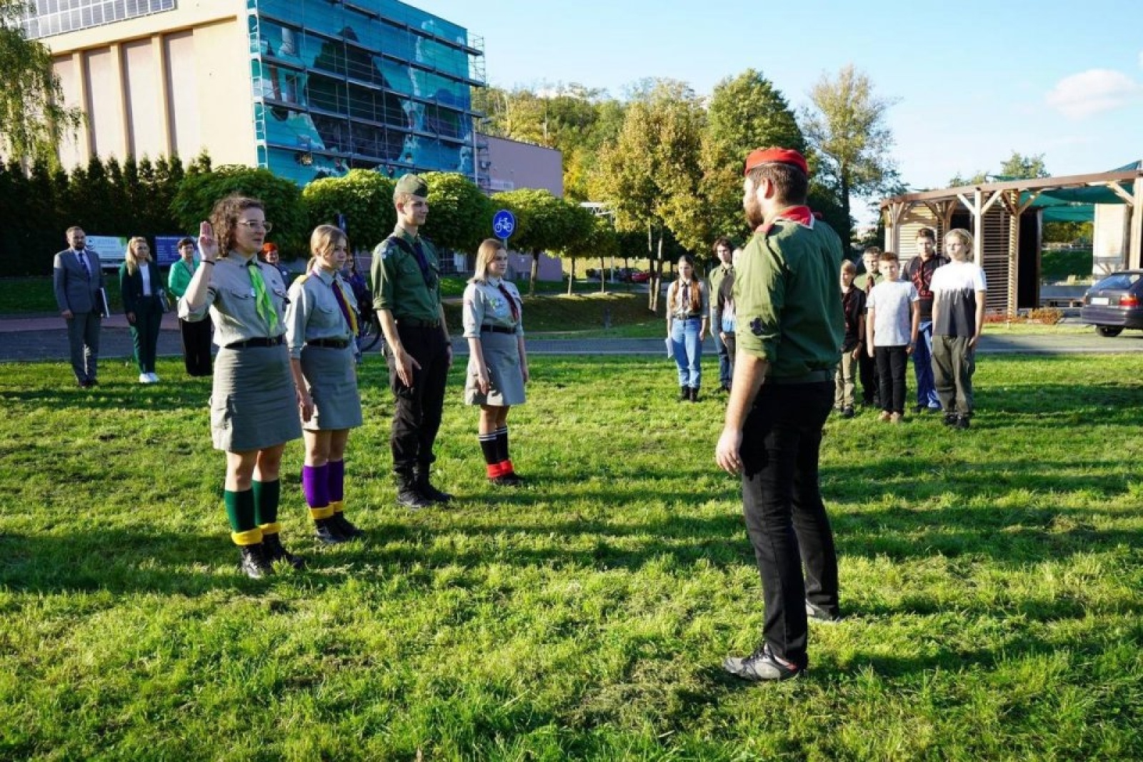 Zdjęcie w galerii na portalu naszwodzislaw.com: Stulecie harcerstwa w Rydułtowach wiadomości z regionu