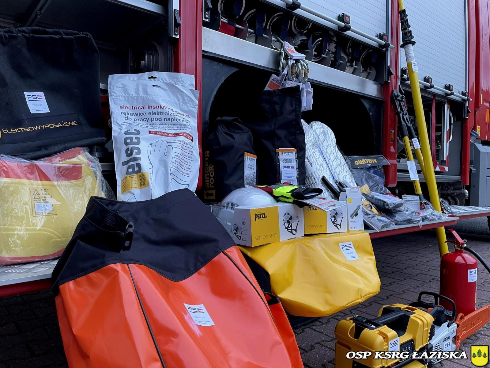 Zdjęcie w galerii na portalu naszwodzislaw.com: OSP Łaziska gotowe na nowe zagrożenia wiadomości z regionu