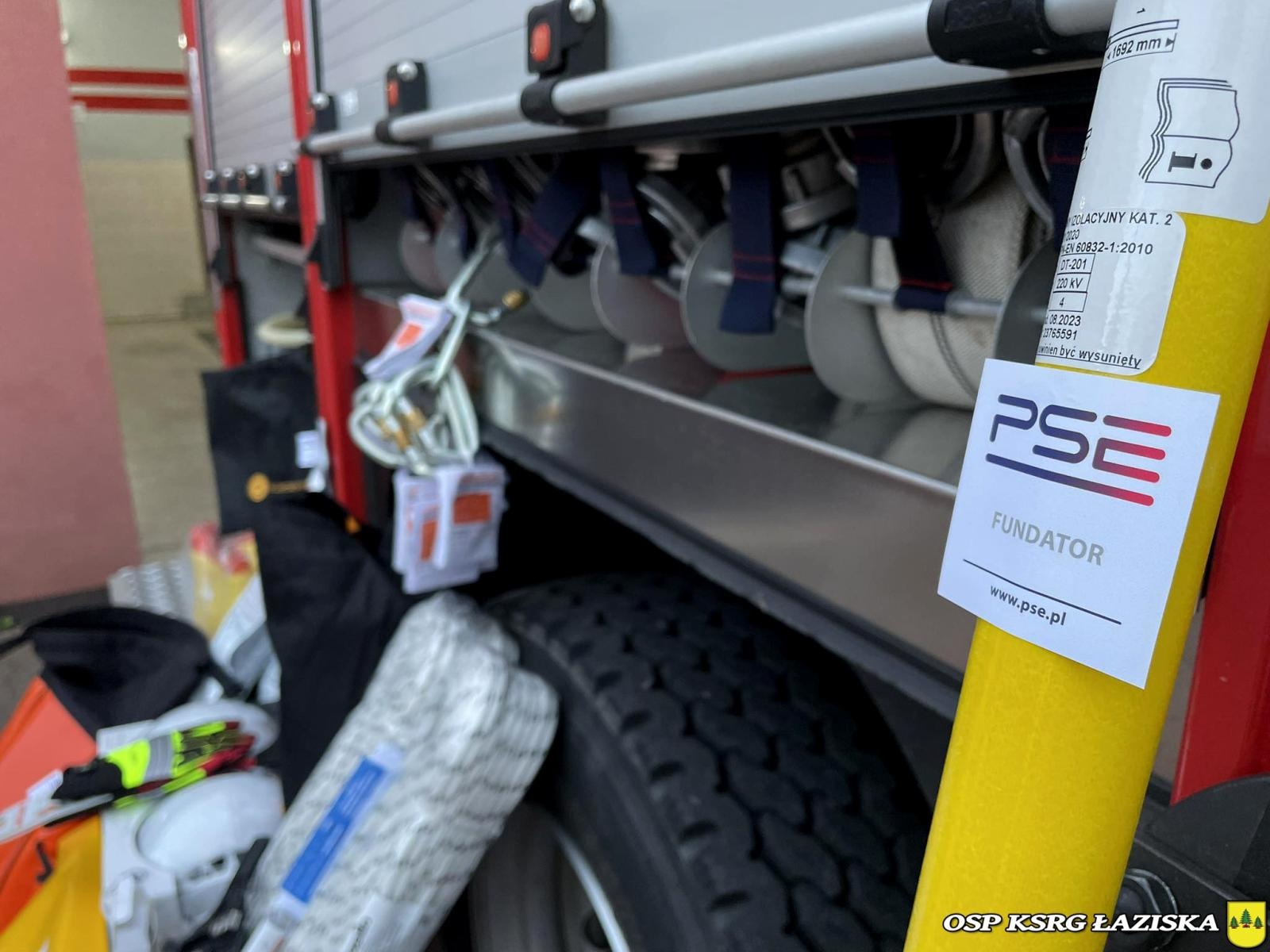 Zdjęcie w galerii na portalu naszwodzislaw.com: OSP Łaziska gotowe na nowe zagrożenia wiadomości z regionu