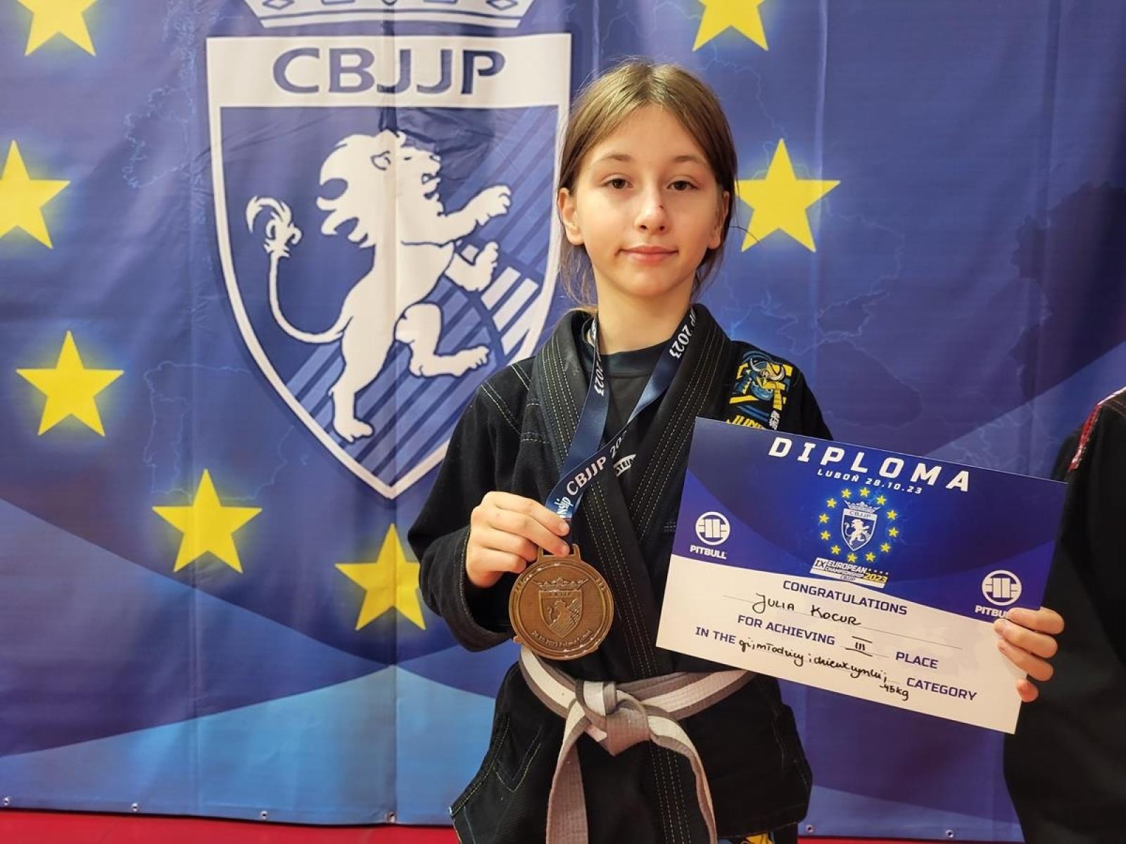 Zdjęcie w galerii na portalu naszwodzislaw.com: Rydułtowski Klub KS Stein Academy zdobył aż 12 medali na Mistrzostwach Europy CBJJP w Luboniu wiadomości z regionu