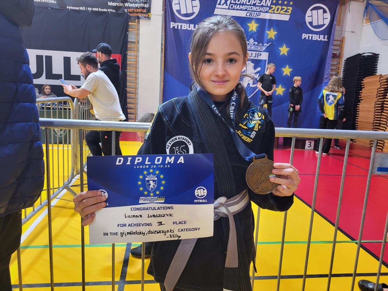 Zdjęcie w galerii na portalu naszwodzislaw.com: Rydułtowski Klub KS Stein Academy zdobył aż 12 medali na Mistrzostwach Europy CBJJP w Luboniu wiadomości z regionu