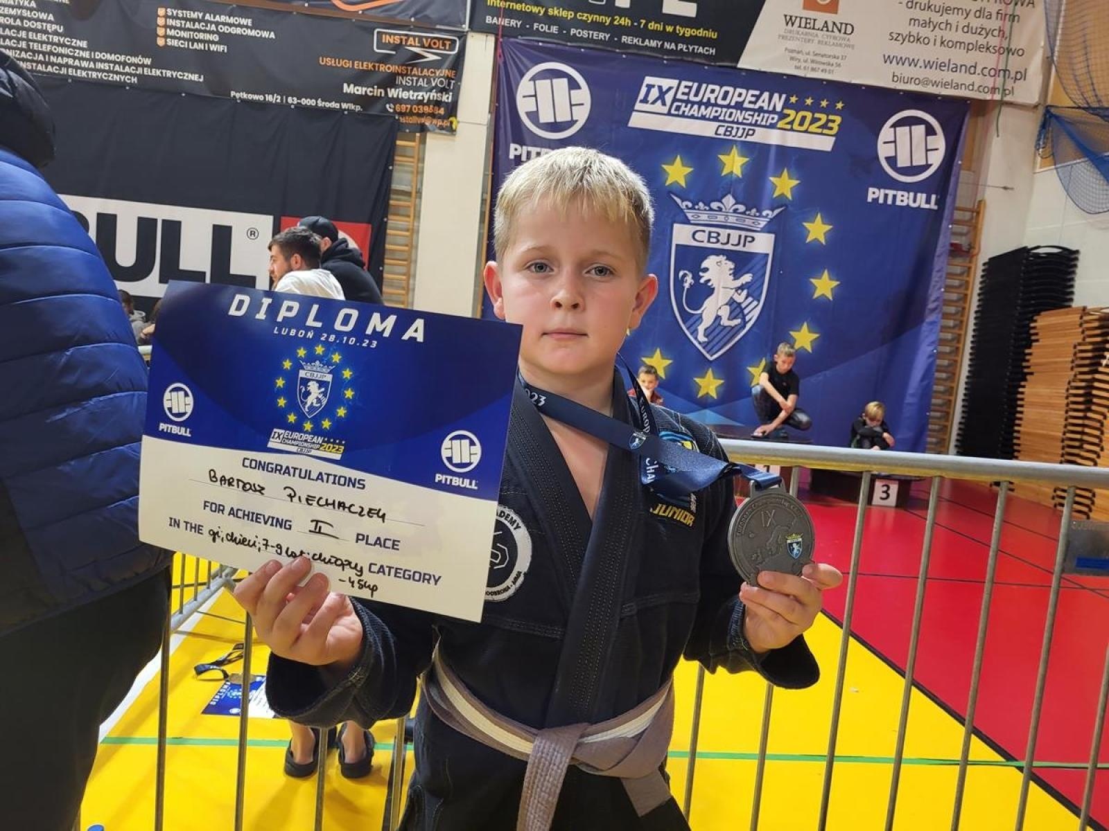 Zdjęcie w galerii na portalu naszwodzislaw.com: Rydułtowski Klub KS Stein Academy zdobył aż 12 medali na Mistrzostwach Europy CBJJP w Luboniu wiadomości z regionu