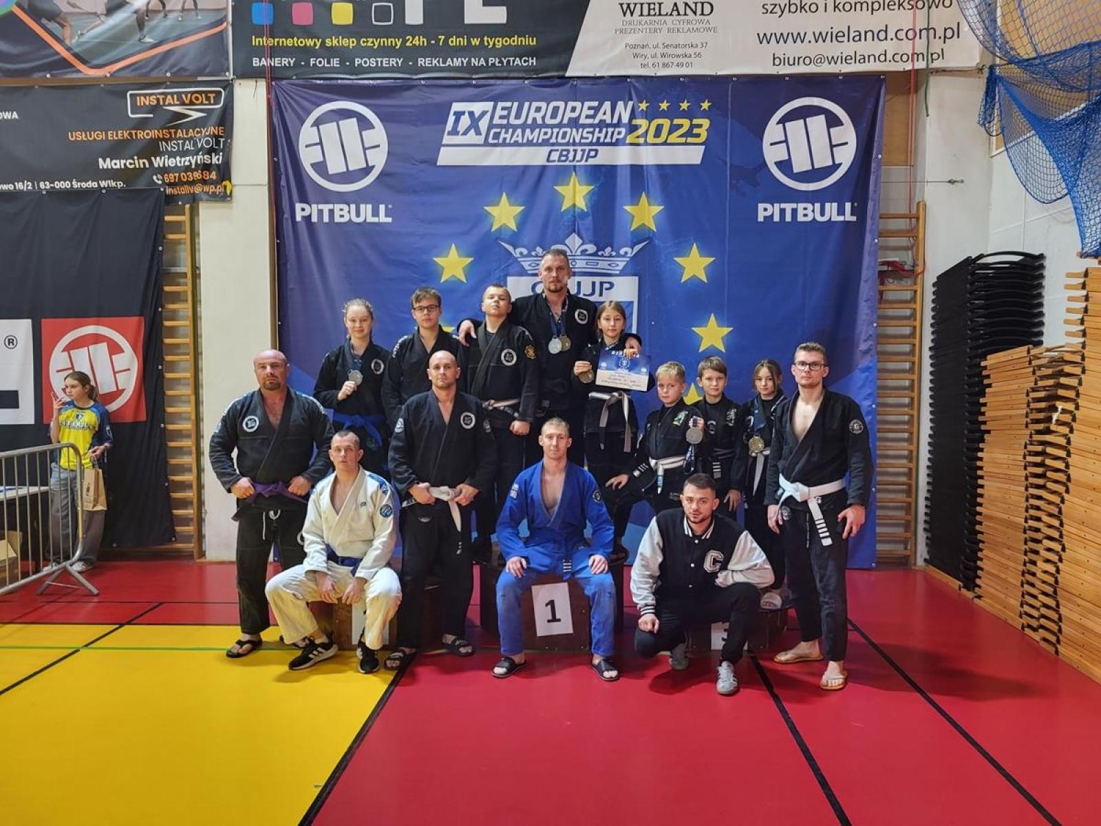 Zdjęcie w galerii na portalu naszwodzislaw.com: Rydułtowski Klub KS Stein Academy zdobył aż 12 medali na Mistrzostwach Europy CBJJP w Luboniu wiadomości z regionu