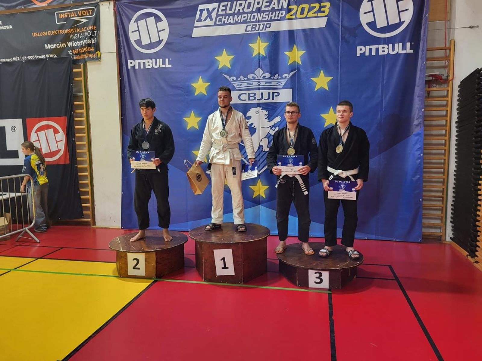 Zdjęcie w galerii na portalu naszwodzislaw.com: Rydułtowski Klub KS Stein Academy zdobył aż 12 medali na Mistrzostwach Europy CBJJP w Luboniu wiadomości z regionu