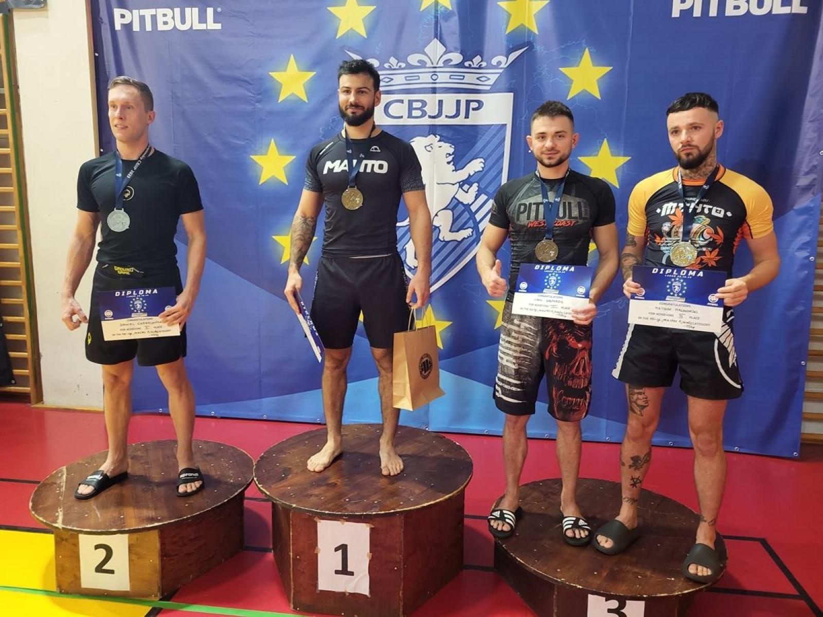 Zdjęcie w galerii na portalu naszwodzislaw.com: Rydułtowski Klub KS Stein Academy zdobył aż 12 medali na Mistrzostwach Europy CBJJP w Luboniu wiadomości z regionu