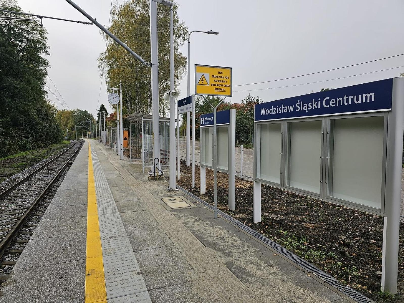 Zdjęcie w galerii na portalu naszwodzislaw.com: Przystanek Wodzisław Śląski Centrum na ukończeniu wiadomości z regionu
