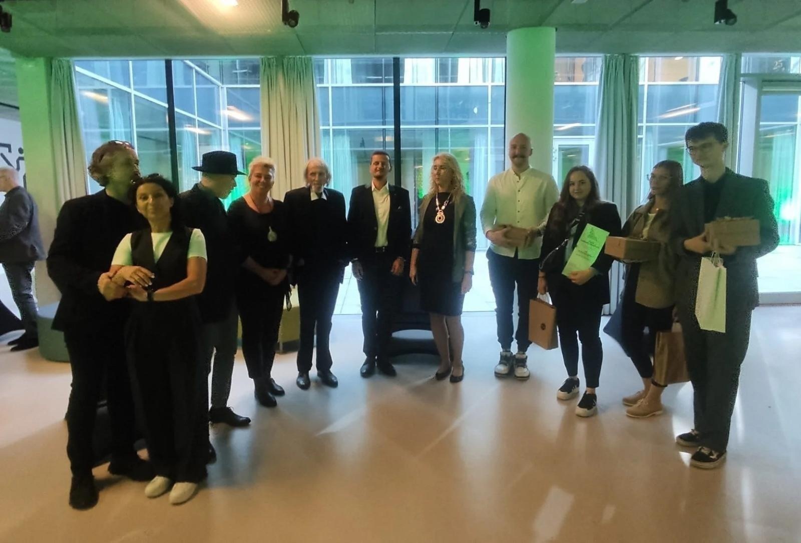 Zdjęcie w galerii na portalu naszwodzislaw.com: Śląski Dyplom Roku dla studentów Architektury ANS w Raciborzu wiadomości z regionu