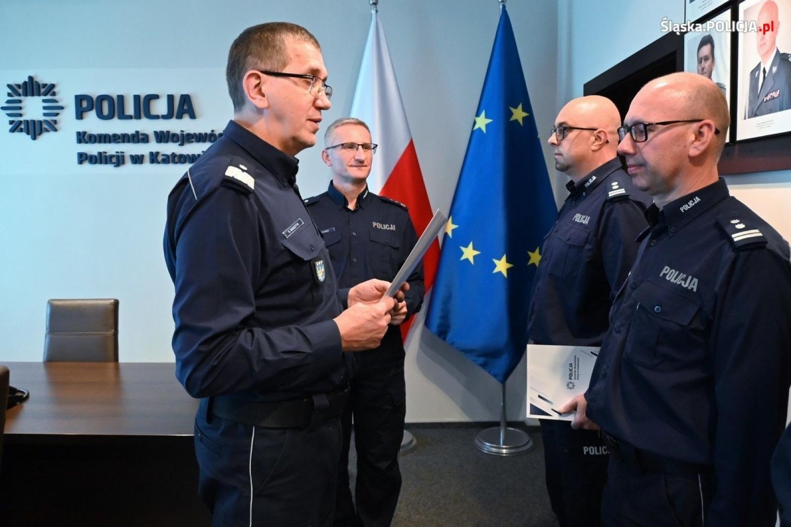 Zdjęcie w galerii na portalu naszwodzislaw.com: Wodzisławski komendant z oficjalnym powołaniem [FOTO] wiadomości z regionu
