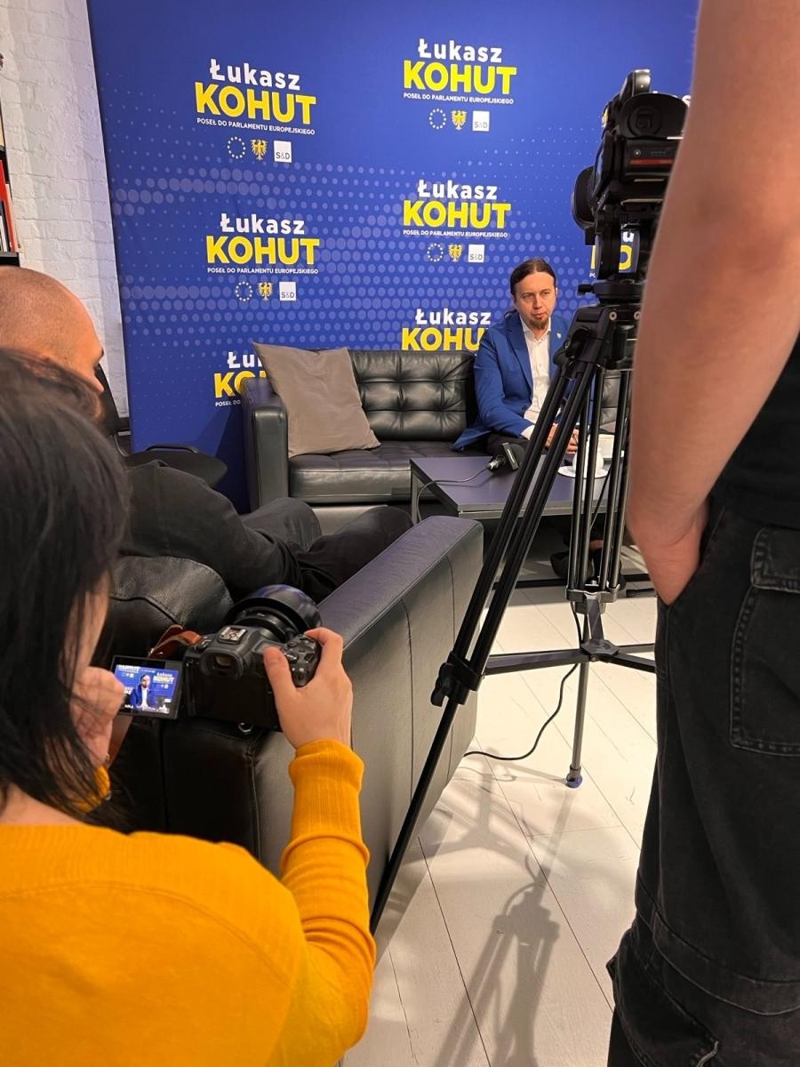 Zdjęcie w galerii na portalu naszwodzislaw.com: Europoseł Łukasz Kohut o sytuacji umowy społecznej dla górnictwa wiadomości z regionu