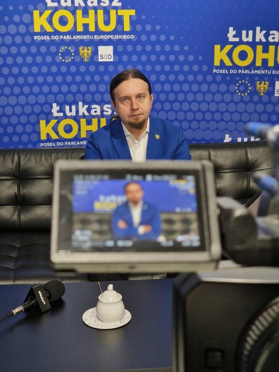 Zdjęcie w galerii na portalu naszwodzislaw.com: Europoseł Łukasz Kohut o sytuacji umowy społecznej dla górnictwa wiadomości z regionu