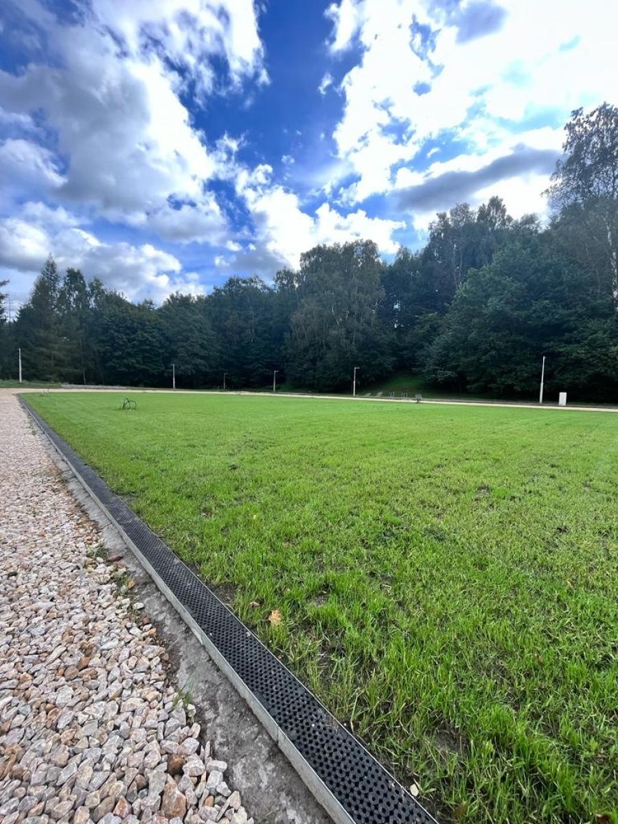 Zdjęcie w galerii na portalu naszwodzislaw.com: Radlin. Park Jordanowski w budowie wiadomości z regionu