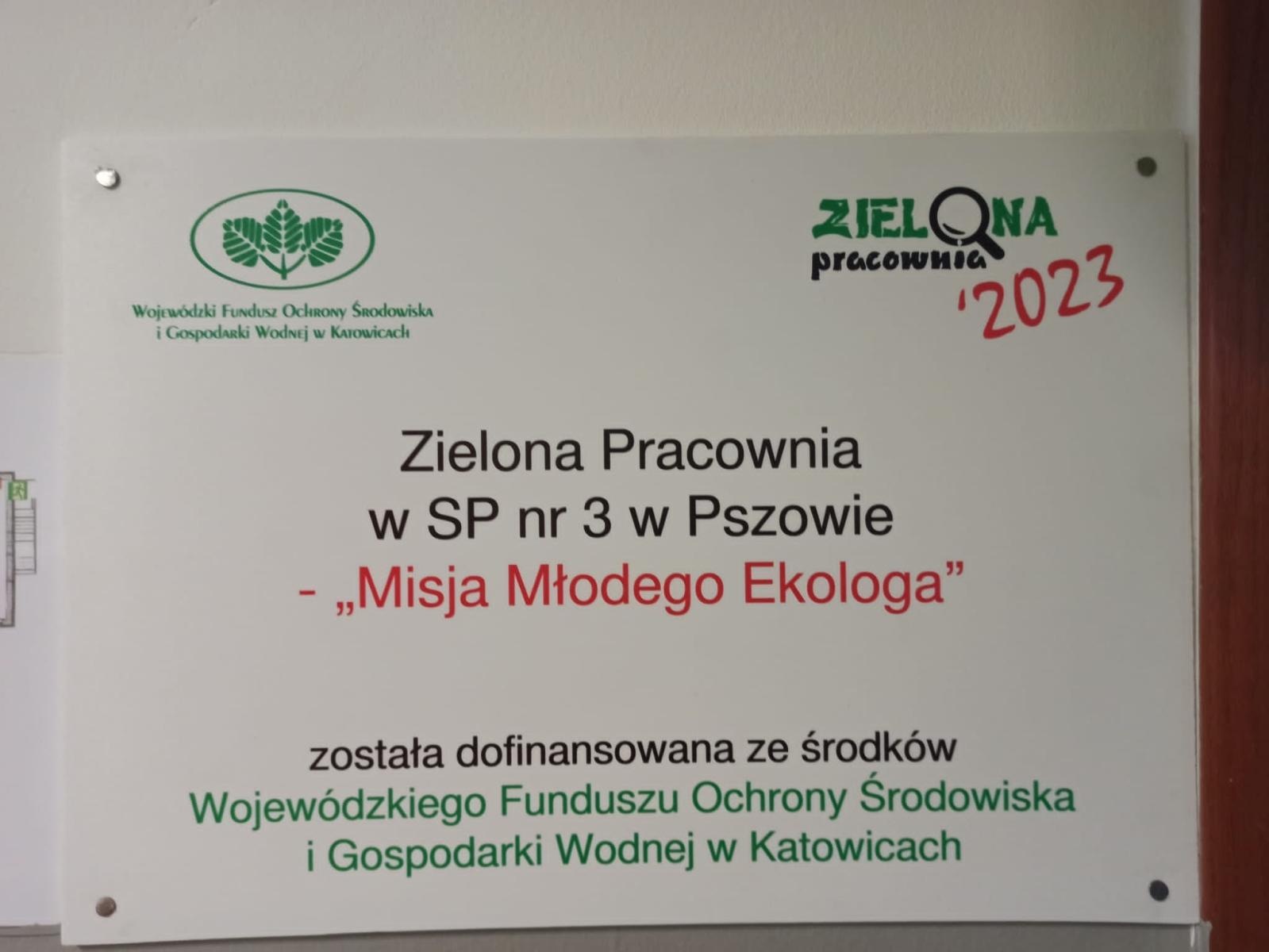 Zdjęcie w galerii na portalu naszwodzislaw.com: W Pszowie otwarto Zieloną Pracownię wiadomości z regionu
