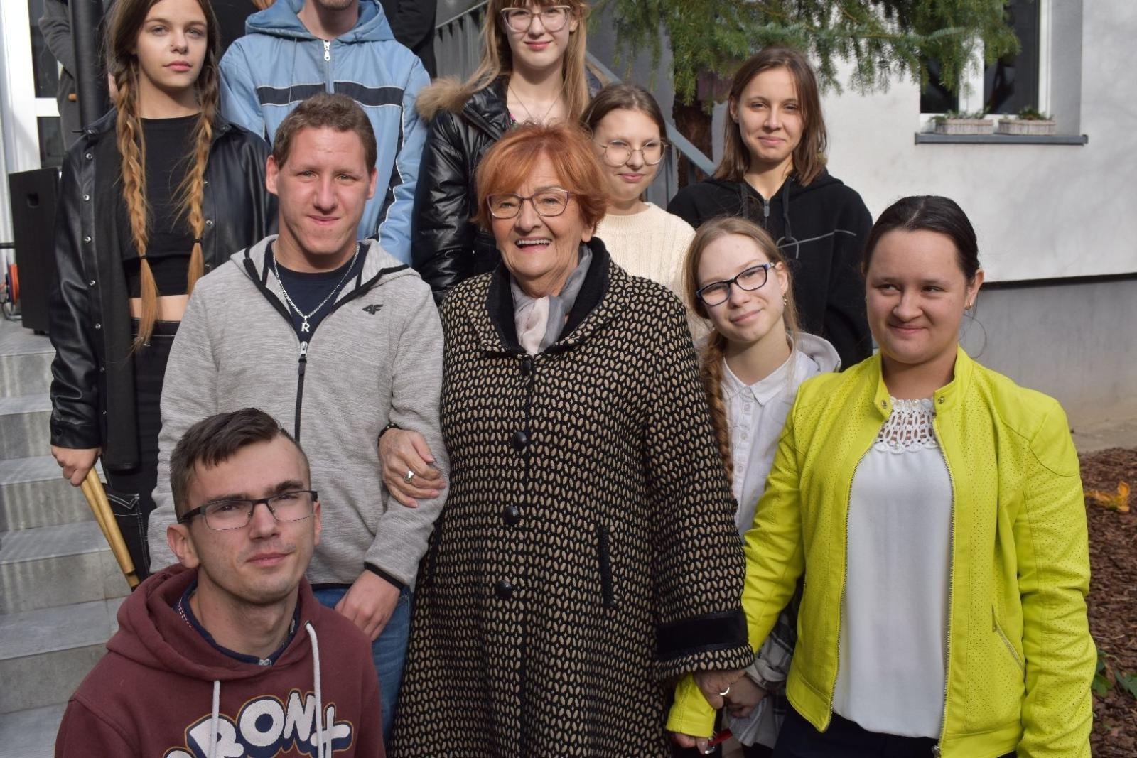 Zdjęcie w galerii na portalu naszwodzislaw.com: Ogród Zmysłów. Przy ZPSWR powstała ekopracownia pod chmurką [FOTO] wiadomości z regionu