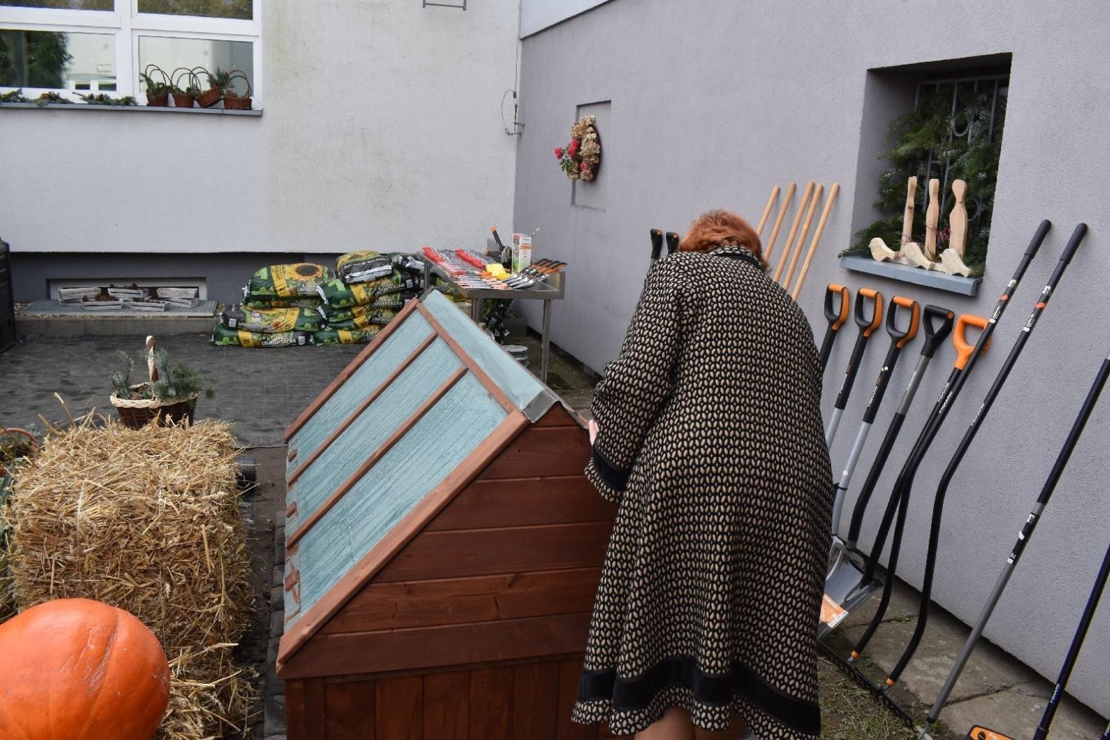 Zdjęcie w galerii na portalu naszwodzislaw.com: Ogród Zmysłów. Przy ZPSWR powstała ekopracownia pod chmurką [FOTO] wiadomości z regionu