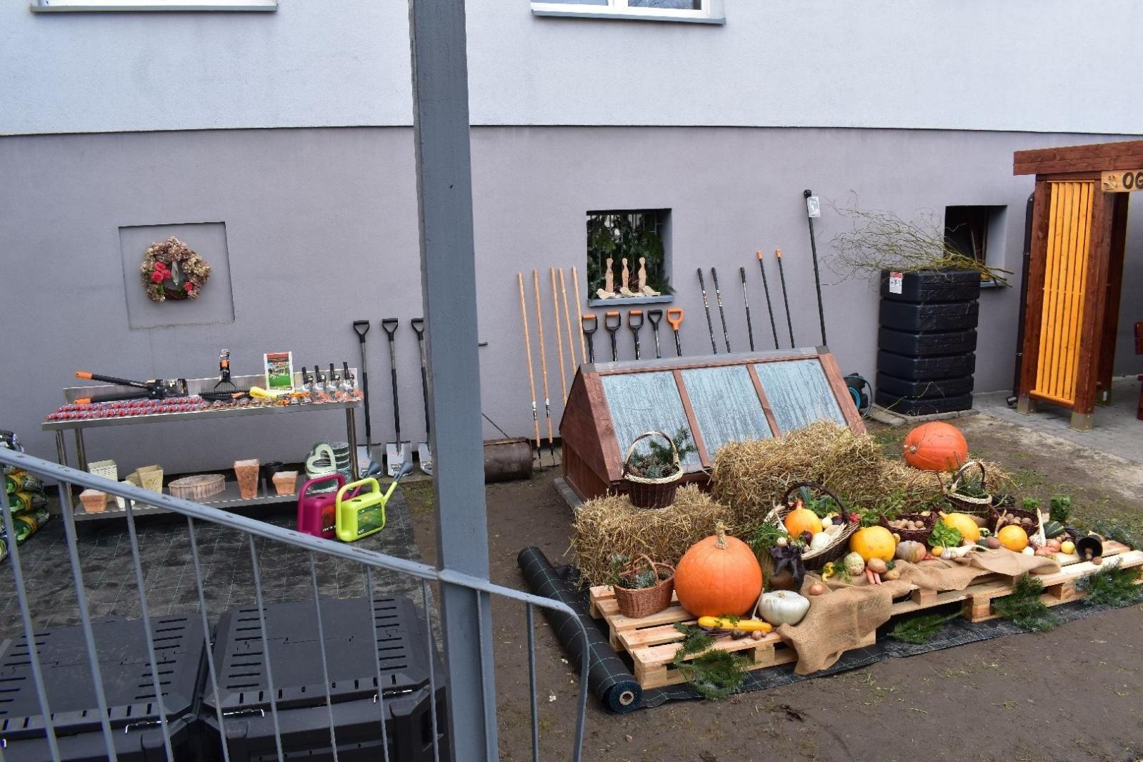 Zdjęcie w galerii na portalu naszwodzislaw.com: Ogród Zmysłów. Przy ZPSWR powstała ekopracownia pod chmurką [FOTO] wiadomości z regionu