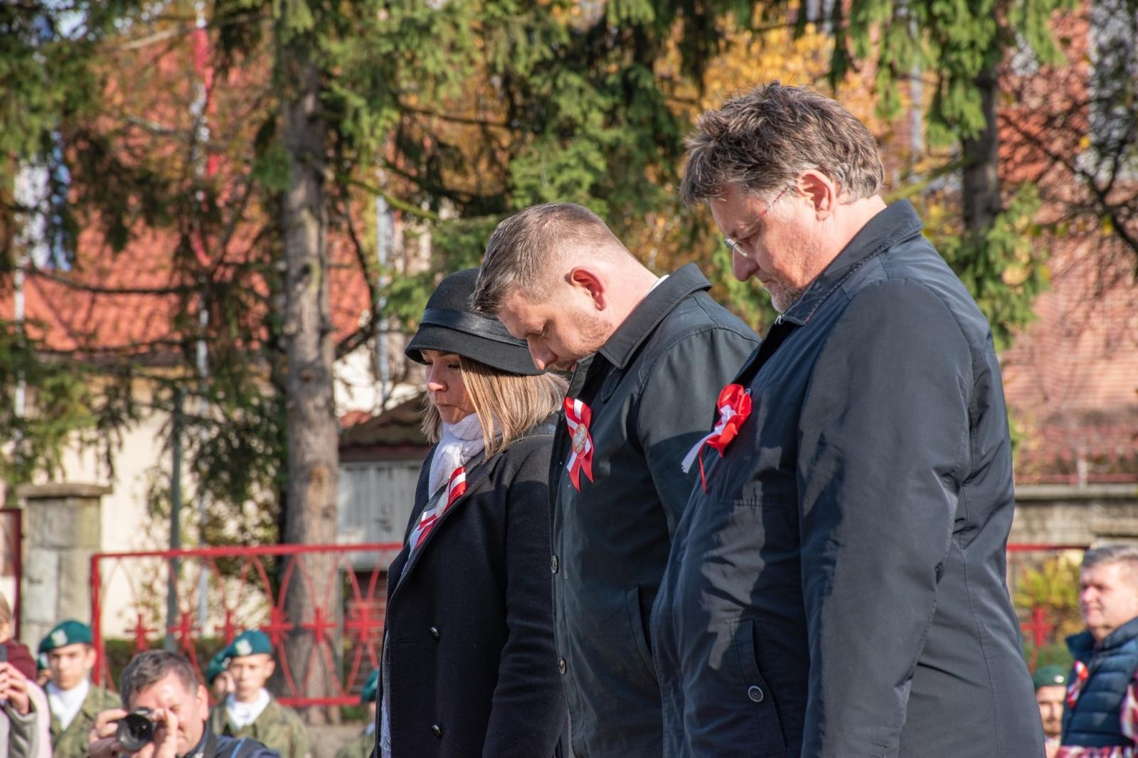 Zdjęcie w galerii na portalu naszwodzislaw.com: Obchody 11 listopada w Wodzisławiu Śląskim [FOTO] wiadomości z regionu