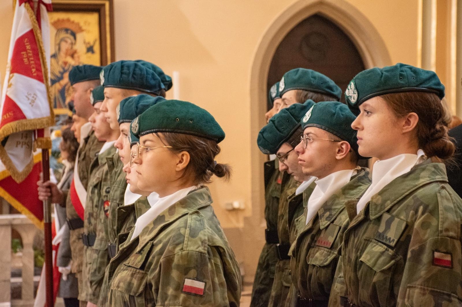 Zdjęcie w galerii na portalu naszwodzislaw.com: Obchody 11 listopada w Wodzisławiu Śląskim [FOTO] wiadomości z regionu