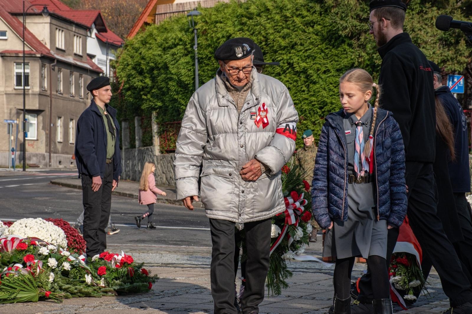 Zdjęcie w galerii na portalu naszwodzislaw.com: Obchody 11 listopada w Wodzisławiu Śląskim [FOTO] wiadomości z regionu