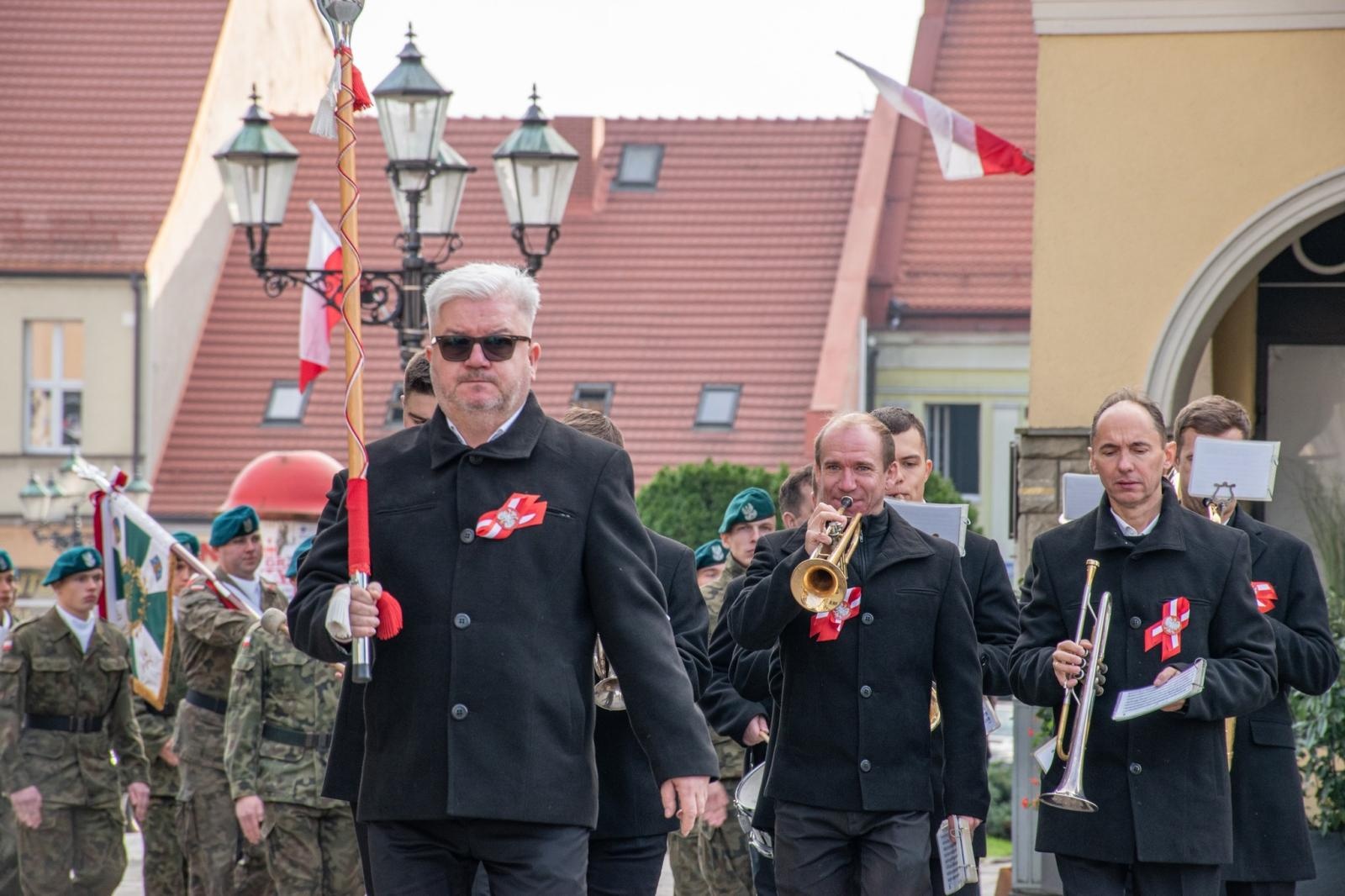 Zdjęcie w galerii na portalu naszwodzislaw.com: Obchody 11 listopada w Wodzisławiu Śląskim [FOTO] wiadomości z regionu