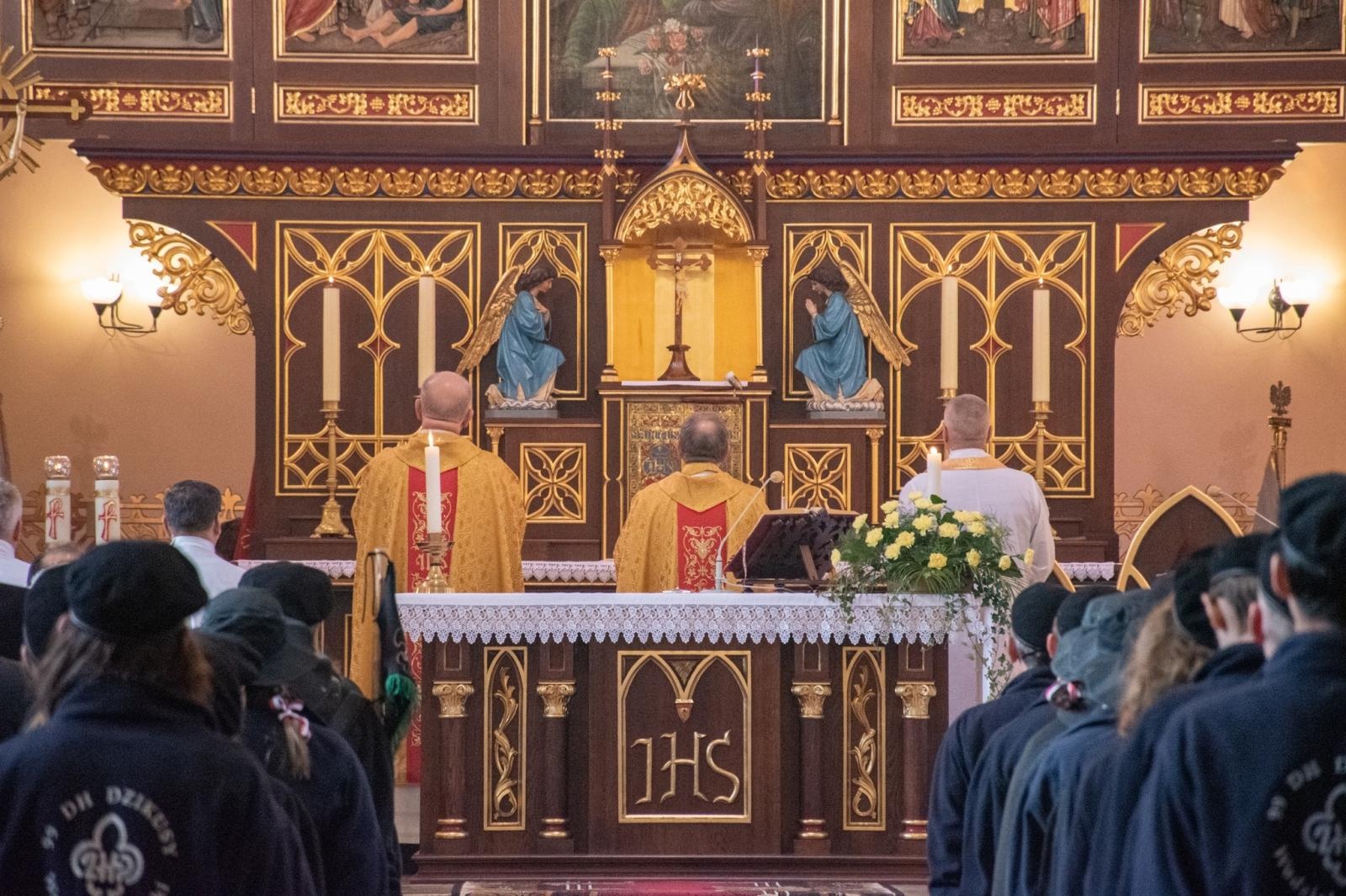 Zdjęcie w galerii na portalu naszwodzislaw.com: Obchody 11 listopada w Wodzisławiu Śląskim [FOTO] wiadomości z regionu