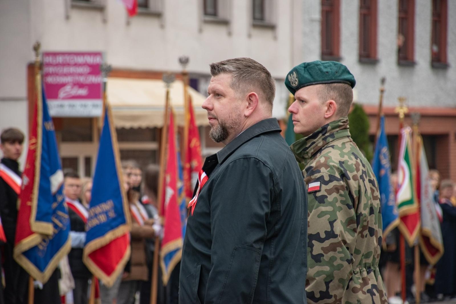 Zdjęcie w galerii na portalu naszwodzislaw.com: Obchody 11 listopada w Wodzisławiu Śląskim [FOTO] wiadomości z regionu