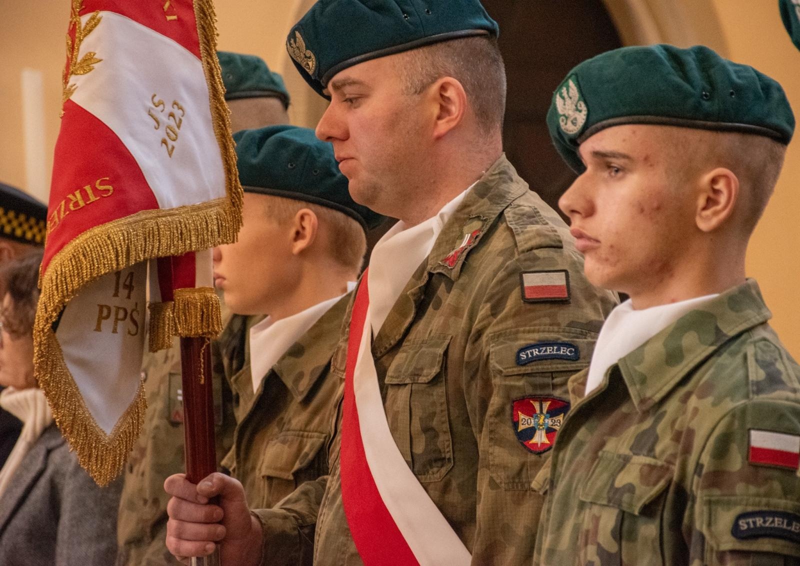 Zdjęcie w galerii na portalu naszwodzislaw.com: Obchody 11 listopada w Wodzisławiu Śląskim [FOTO] wiadomości z regionu