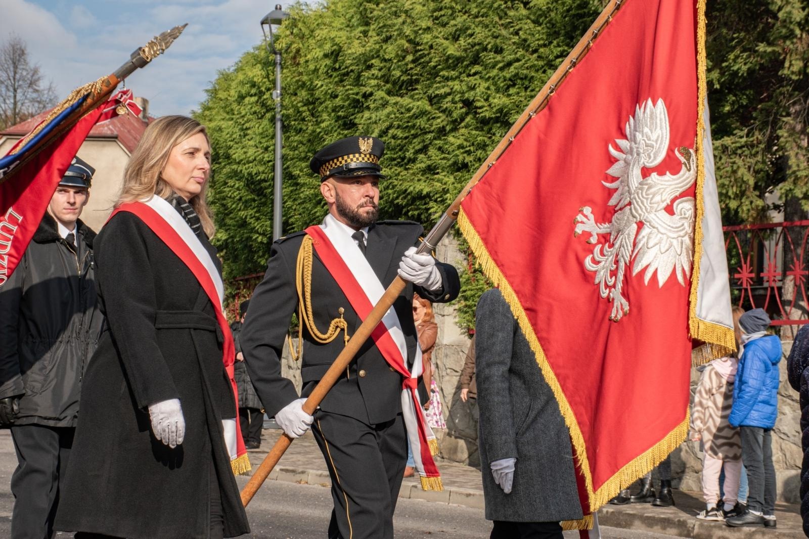 Zdjęcie w galerii na portalu naszwodzislaw.com: Obchody 11 listopada w Wodzisławiu Śląskim [FOTO] wiadomości z regionu