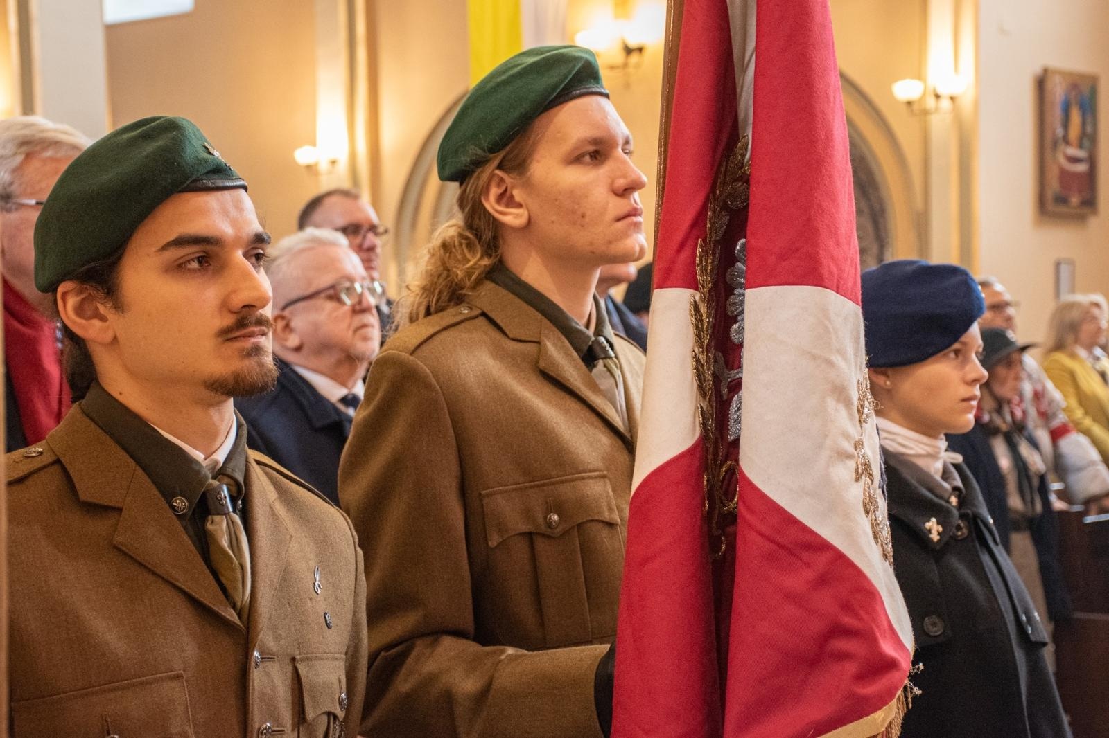 Zdjęcie w galerii na portalu naszwodzislaw.com: Obchody 11 listopada w Wodzisławiu Śląskim [FOTO] wiadomości z regionu