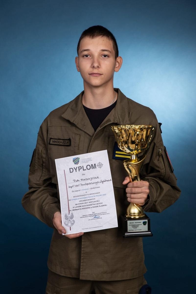 Zdjęcie w galerii na portalu naszwodzislaw.com: Drużyna z ZSP w Rydułtowach z tytułem mistrza Polski wiadomości z regionu