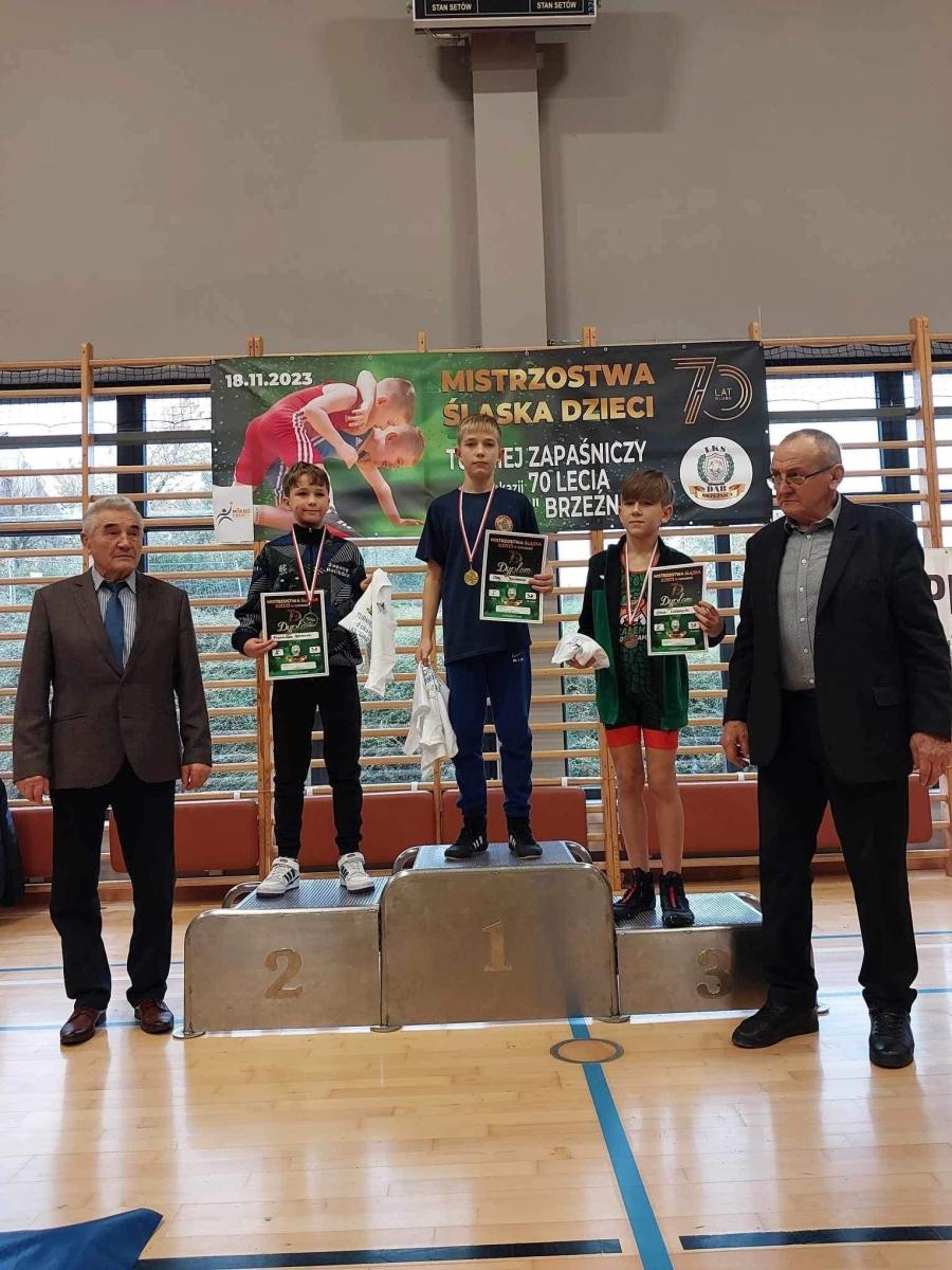Zdjęcie w galerii na portalu naszwodzislaw.com: Udane mistrzostwa Śląska w zapasach dla Akademii Top Team wiadomości z regionu
