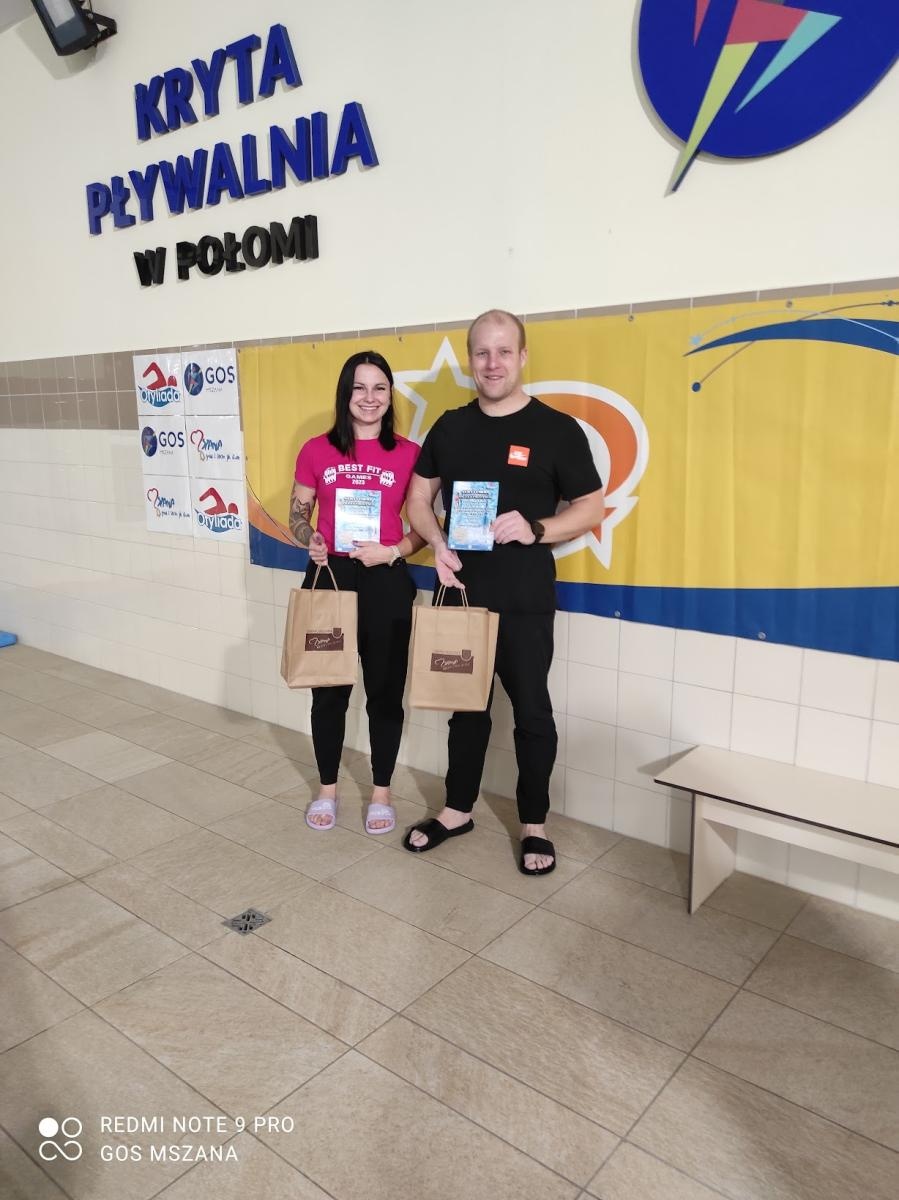 Zdjęcie w galerii na portalu naszwodzislaw.com: Połomia gospodarzem ogólnopolskiego nocnego maratonu pływackiego - jako jedyna w regionie wiadomości z regionu