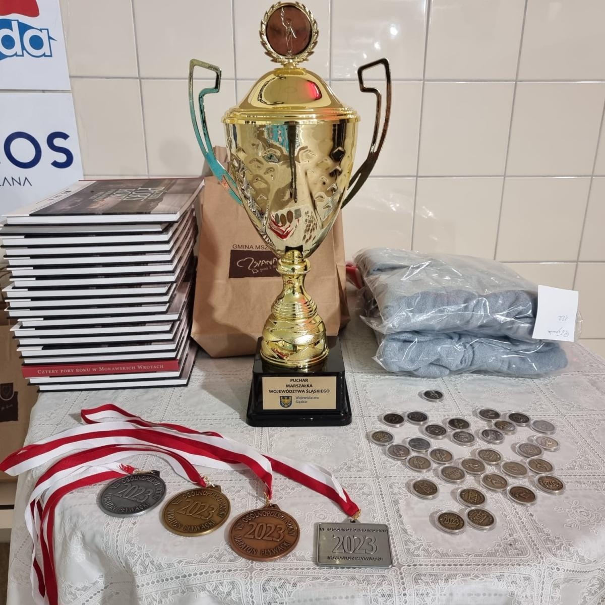 Zdjęcie w galerii na portalu naszwodzislaw.com: Połomia gospodarzem ogólnopolskiego nocnego maratonu pływackiego - jako jedyna w regionie wiadomości z regionu