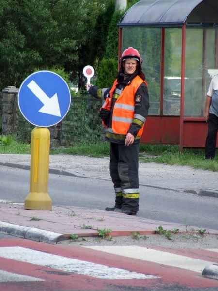 Zdjęcie w galerii na portalu naszwodzislaw.com: W Zawadzie zderzyły się dwie osobówki wiadomości z regionu