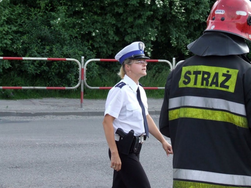 Zdjęcie w galerii na portalu naszwodzislaw.com: W Zawadzie zderzyły się dwie osobówki wiadomości z regionu