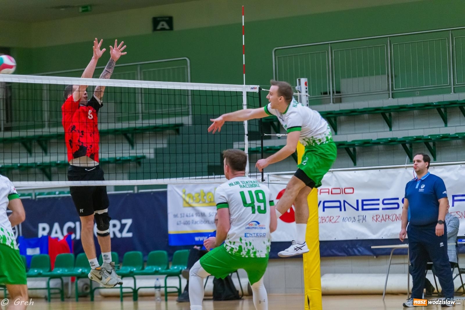 Zdjęcie w galerii na portalu naszwodzislaw.com: Siatkówka. Górnik Radlin bez punktów w Raciborzu [FOTO i WIDEO] wiadomości z regionu