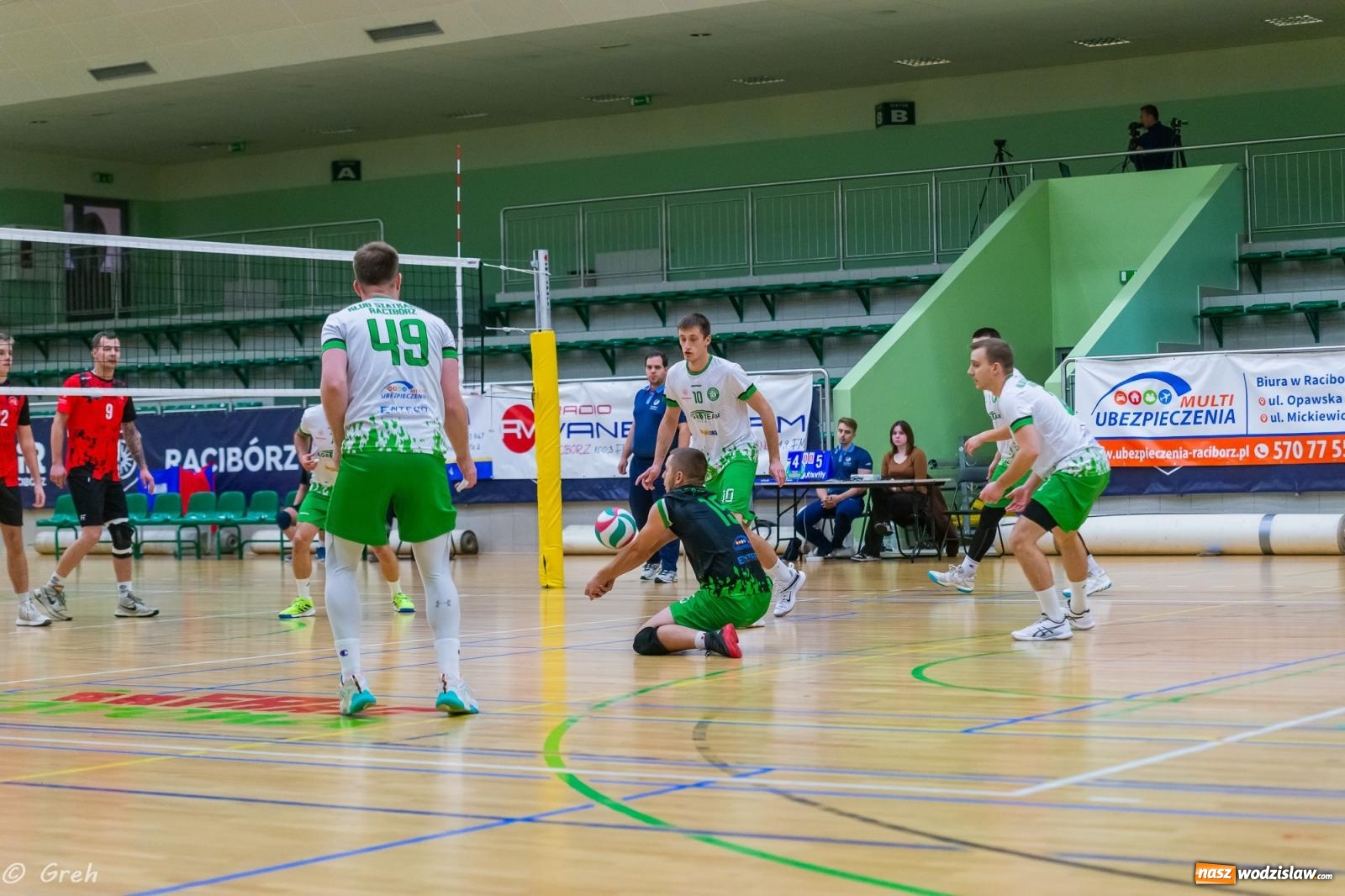 Zdjęcie w galerii na portalu naszwodzislaw.com: Siatkówka. Górnik Radlin bez punktów w Raciborzu [FOTO i WIDEO] wiadomości z regionu