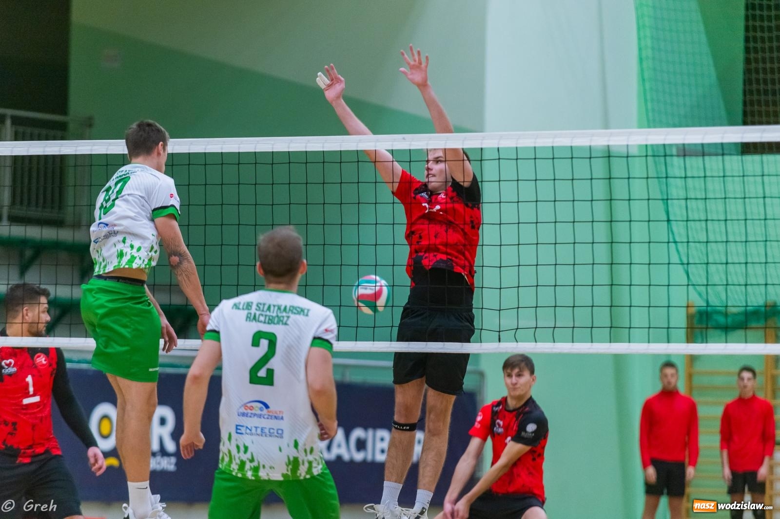 Zdjęcie w galerii na portalu naszwodzislaw.com: Siatkówka. Górnik Radlin bez punktów w Raciborzu [FOTO i WIDEO] wiadomości z regionu