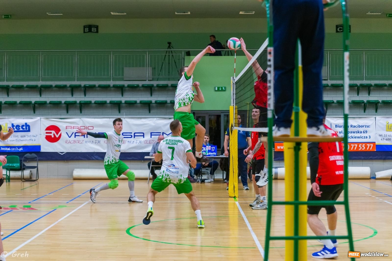 Zdjęcie w galerii na portalu naszwodzislaw.com: Siatkówka. Górnik Radlin bez punktów w Raciborzu [FOTO i WIDEO] wiadomości z regionu